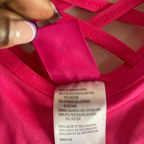 Leotard Hot Pink - Capezio Future Star - SM/CH - Ballet Dance Gymnastics - Picture 4 of 8